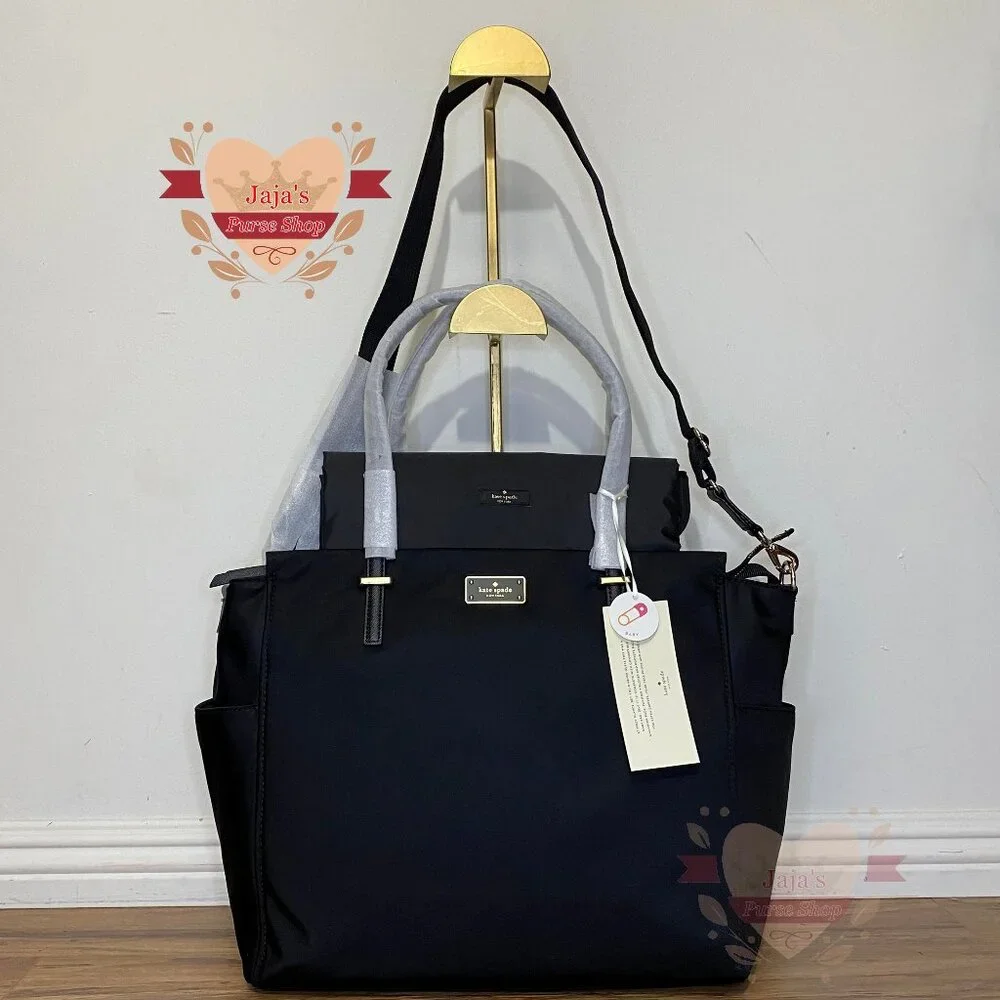 ❤️Kate Spade Nylon W/ PVC Leather Diaper Bag❤️